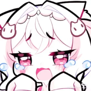 🪷 emoji chibi | @longroadtohell (●ˇ∀ˇ●) Telegram sticker 24 of 50