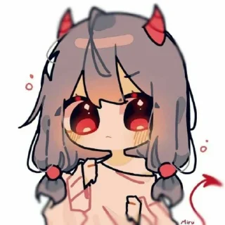 🪷 emoji chibi | @longroadtohell (●ˇ∀ˇ●) Telegram sticker 12 of 50
