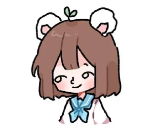 🪷 emoji chibi | @longroadtohell (●ˇ∀ˇ●) Telegram sticker 7 of 50