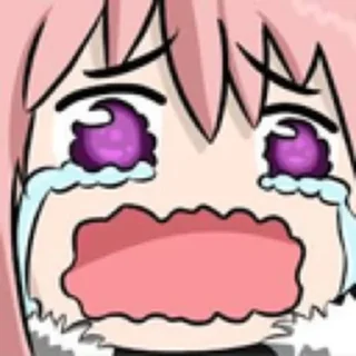 😭 emoji Femboy Sticker Pack Telegram sticker 10 of 79