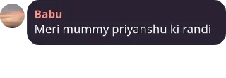 😂 emoji Babu ki mummy randi Telegram sticker 5 of 7