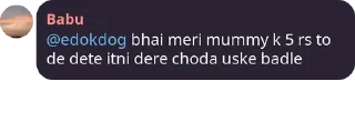 😂 emoji Babu ki mummy randi Telegram sticker 6 of 7