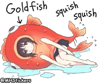 😢 emoji @MHStickers Kurumi Chan 5 Telegram sticker 20 of 41