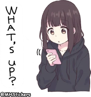👀 emoji @MHStickers Kurumi Chan 3 Telegram sticker 15 of 41