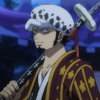 👍 emoji ☠️trafalgar law☠️ @zhekamag09 Telegram sticker 6 of 66