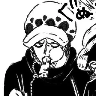 👍 emoji ☠️trafalgar law☠️ @zhekamag09 Telegram sticker 20 of 66