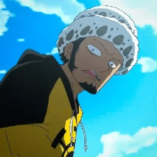 👍 emoji ☠️trafalgar law☠️ @zhekamag09 Telegram sticker 10 of 66