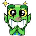 😍 emoji Clash royale Telegram sticker 6 of 120