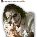 😶 emoji 🃏Heath Ledger _ Joker 🃏 Telegram sticker 9 of 22