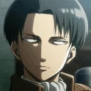 🕊 emoji “Levi Ackerman” Telegram sticker 6 of 30