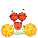 😄 emoji Grab this Crab @CenterOfSticker Telegram sticker 22 of 27