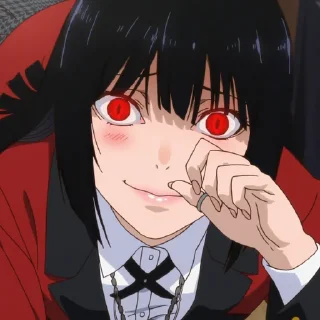 🎲 emoji 🎲Kakegurui @Lindadotwav Telegram sticker 16 of 98