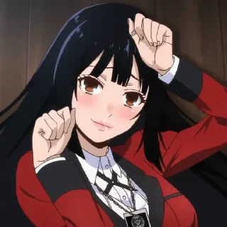 🎲 emoji 🎲Kakegurui @Lindadotwav Telegram sticker 18 of 98