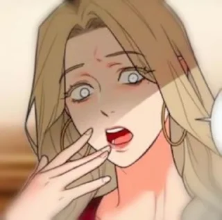 😨 emoji Webtoon n.2 @MyselfMeandIo Telegram sticker 13 of 50