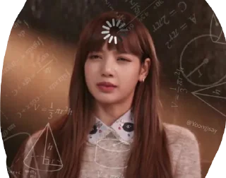 🤔 emoji blackpink Telegram sticker 15 of 62