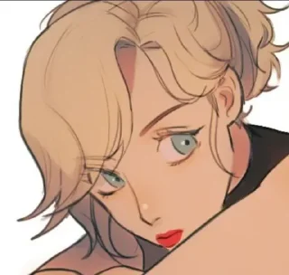 😐 emoji Mercy / Anna Ziegler Telegram sticker 24 of 45