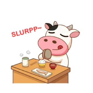 😇 emoji Momo Cow vol Telegram sticker 10 of 41
