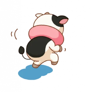 🏃‍♂ emoji Momo Cow vol Telegram sticker 5 of 41