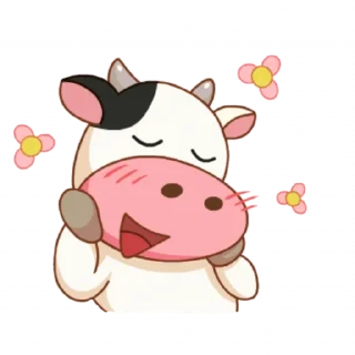 ☺️ emoji Momo Cow vol Telegram sticker 21 of 41