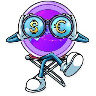 👀 emoji $FOMO Telegram sticker 5 of 11