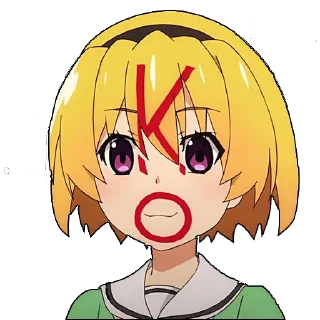 ⭕️ emoji Higurashi Telegram sticker 24 of 110