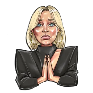 🙏 emoji Sexy Ju Telegram sticker 20 of 27