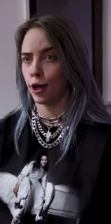 🚯 emoji -billie eilish• Telegram sticker 8 of 77