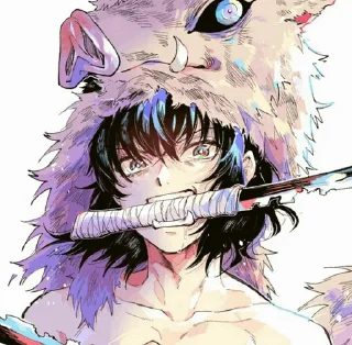 Sticker from Inosuke