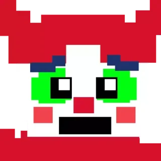 😦 emoji 8-Bit Baby Telegram sticker 7 of 13