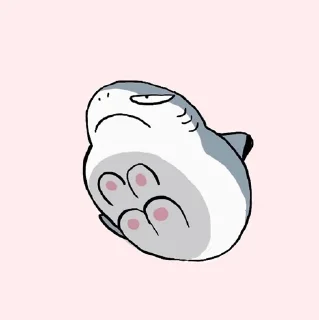 🦈 emoji ➱𝕾𝖍𝖆𝖗𝖐 𝕮𝖆𝖙 𓇣 @chgreen ᭕ Telegram sticker 22 of 78