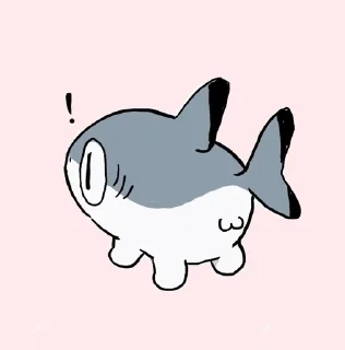 🦈 emoji ➱𝕾𝖍𝖆𝖗𝖐 𝕮𝖆𝖙 𓇣 @chgreen ᭕ Telegram sticker 13 of 78