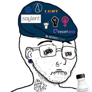 Sticker from Brainlet Boży