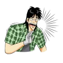 Sticker from Kaiji