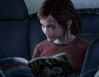 Sticker from The Last of Us - Ellie