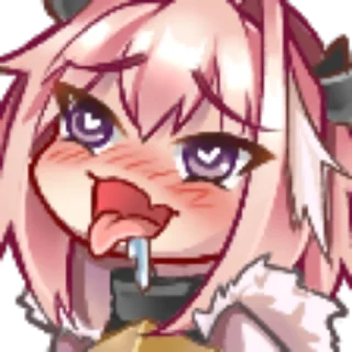 🥵 emoji Femboy Sticker Pack Telegram sticker 15 of 79