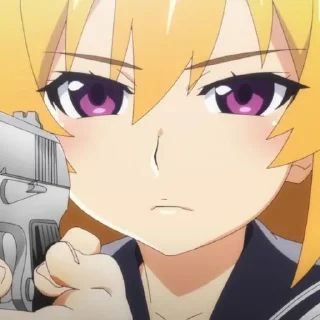 🔫 emoji Higurashi Telegram sticker 5 of 110