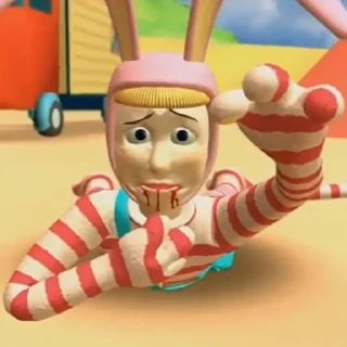 😨 emoji Popee the performer 2 Telegram sticker 6 of 20