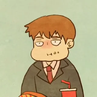 🍟 emoji Mob Psycho 💯 (@TodorokiShouto) Telegram sticker 22 of 47