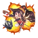 💥 emoji Megumin Telegram sticker 12 of 15