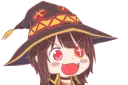 💥 emoji Megumin Telegram sticker 8 of 15