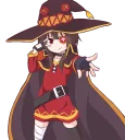 💥 emoji Megumin Telegram sticker 7 of 15