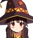 💥 emoji Megumin Telegram sticker 15 of 15