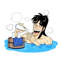 😇 emoji Kaiji Telegram sticker 2 of 40