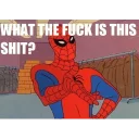 😟 emoji Spider Man Telegram sticker 9 of 24