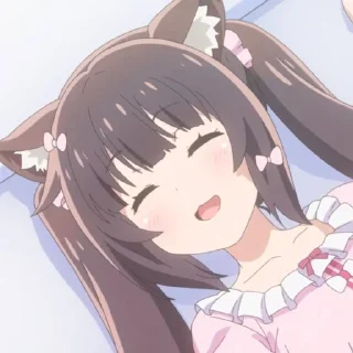 Sticker from chocola @stickerspackanime