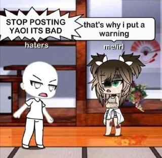Sticker from gachacringe