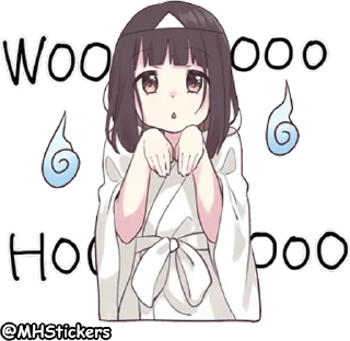 Sticker from @MHStickers Kurumi Chan 5