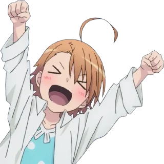 😆 emoji Misaka Misaka Telegram sticker 7 of 30