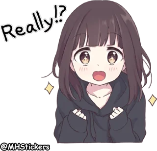 🤩 emoji @MHStickers Kurumi Chan 1 Telegram sticker 14 of 41