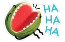 😃 emoji watermelon Telegram sticker 5 of 28
